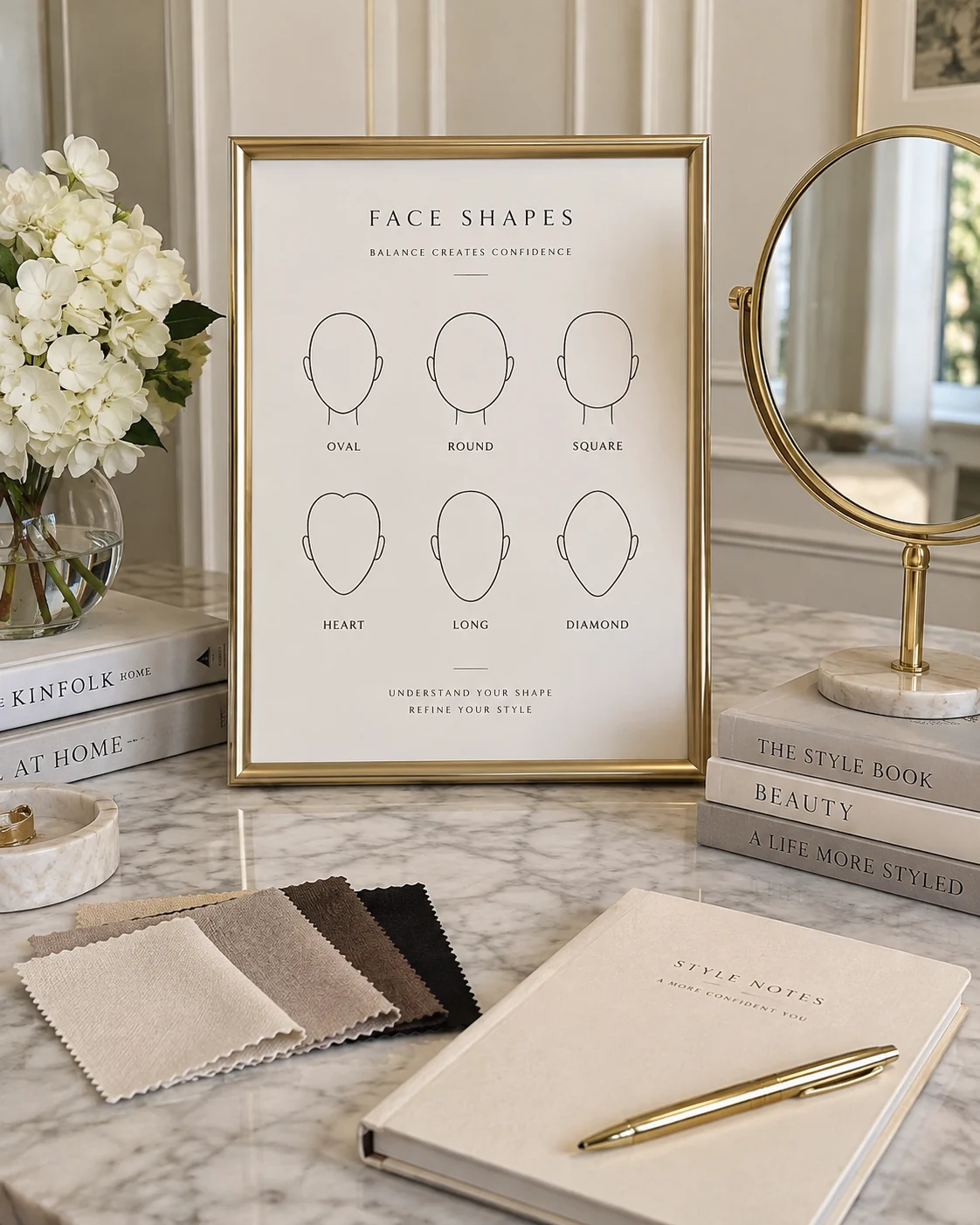 Face shape assessment — Maison Rana